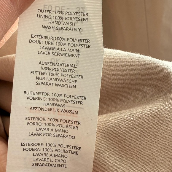 Nasty Gal Inc Long Sleeve Beige Nude Tan Button Up Blazer Size 2 - Picture 7 of 8